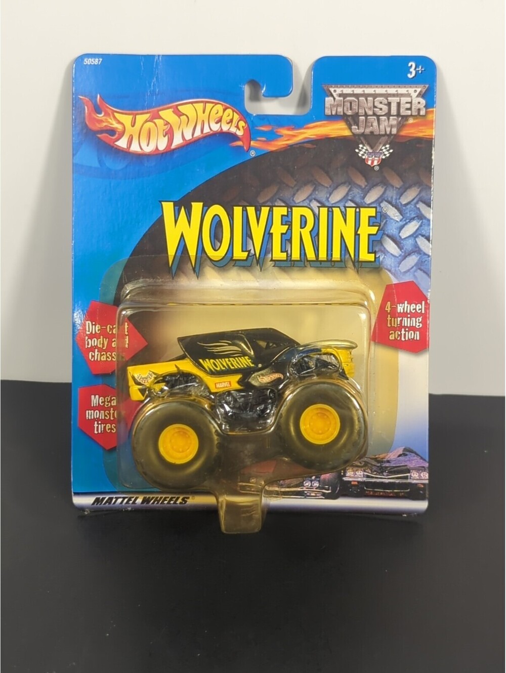 VINTAGE 2001 Hot Wheels Monster Jam Wolverine 50587 Brand New In Package
